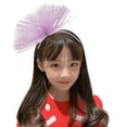 thumbnail image 4 of HUANBAI Children's Headband Headband Multi Colored Girls Sequin Mesh Headband Holiday Clothing Accessory One Size, 4 of 4