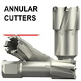 thumbnail image 4 of 1PCS  Annular Cutter,0.86" Cutting Diameter x 3/4 Inch Weldon Shank 2" Cutting Depth for Drill Press,Steel plate, 4 of 7