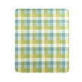 thumbnail image 3 of Mainstays Cozy Fleece Throw Blanket Yellow Plaid 50" x 60", All Ages, 3 of 7