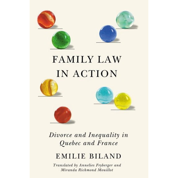 Law and Society: Family Law in Action : Divorce and Inequality in Quebec and France (Paperback)