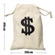 thumbnail image 3 of Bolsillo Para Accesorios Para Fiestas Bolsa Grande Saco Con El Símbolo Del Dólar Para Llevar Juguetes Fiesta Bancaria Fiesta Temática De Vaqueros, 3 of 8