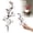 White, variant on 1pc Plum Blossom Cake Toppers Beautiful Floral Decorations for Birthday Wedding Holiday Parties Lightweight Creative Dessert Picks for Memorable Celebrations(Pink)