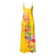 thumbnail image 3 of WILLBEST Vestidos Floreados para Mujer, Vestido Largo Sexi de Verano con Escote En V y Tirantes, Vestido Playero Estampado A La Moda para Vacaciones Chica, 3 of 3