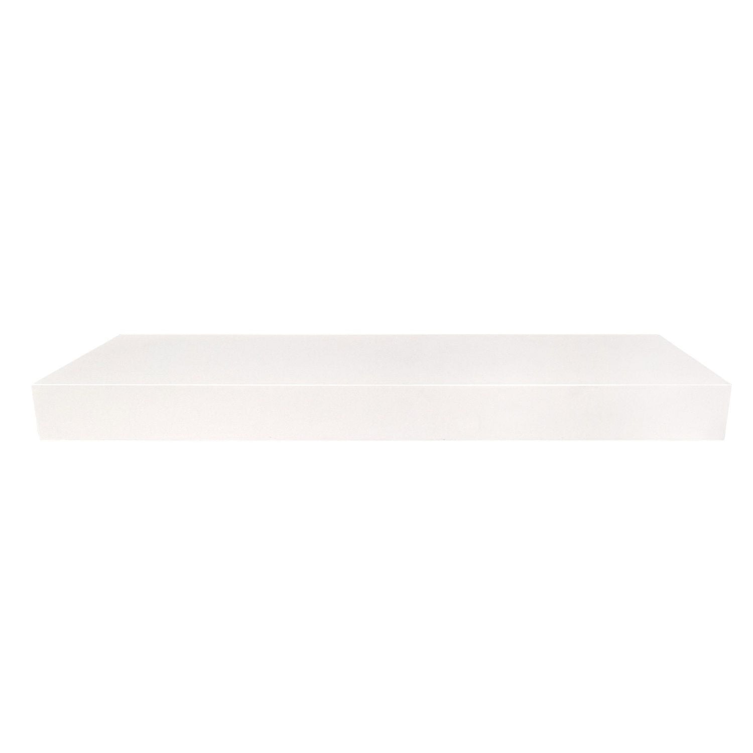 Hometrends 23 inch White Floating Shelf, 23" White Floating Shelf