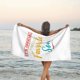 thumbnail image 3 of Es oficial, soy el yerno favorito, toalla de playa, toallas de baño de microfibra, manta de playa suave para desfiles, natación, yoga, mujeres y hombres, 3 of 4