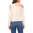 thumbnail image 2 of 1.State Womens Asymmetric Cold-Shoulder Blouse, 2 of 4