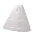 thumbnail image 3 of Zentra Jupon de Robe de Mariée Léger avec Ceinture Élastique Confortable Demi-style F, 3 of 7