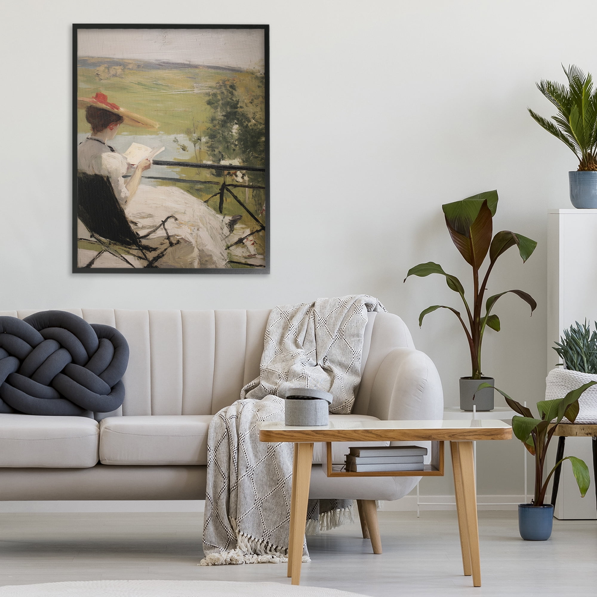 Stupell Industries In The Comfort Of Pages Black Framed Giclee Art, design by Svetlana Aleynikova