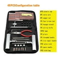 thumbnail image 4 of 46PCS Flat Tires Repair Tool Kit Tools Tyre Repair Motorcycle Accessories R.AU N3R8, 4 of 6