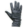 Fuel Helmets Leather Cruiser Gloves, Black
