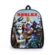 thumbnail image 1 of Roblox mochila de gran capacidad para niños y niñas, mochilas escolares para estudiantes de primaria y secundaria, Impresión de juego periférico, nuevo, 1 of 4