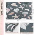 thumbnail image 4 of Shell Reversible Placemat Non Slip Coffee Mat 18x12 Inch for Dining, Kitchen, Coffee, 4 of 9
