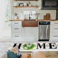 thumbnail image 3 of Hallway Runner Rug, Wreath Boxwood Leaf Flower Home Wooden Spring Farm,Soft Non Slip Entry Mat Washable Kitchen Area Carpet for Bathroom,Bedroom,Living Room,1 Piece, 18x47.2 Inch, 3 of 6