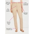 thumbnail image 2 of Jessica London Women's Plus Size Petite Stretch Cotton Chino Straight-Leg Pant, 2 of 3