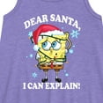thumbnail image 2 of SpongeBob SquarePants - Dear Santa - Toddler and Youth Girls A-line Dress, 2 of 5