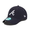 thumbnail image 1 of Gorra New Era MLB The League 9FORTY Atlanta Braves Navy, 1 of 5