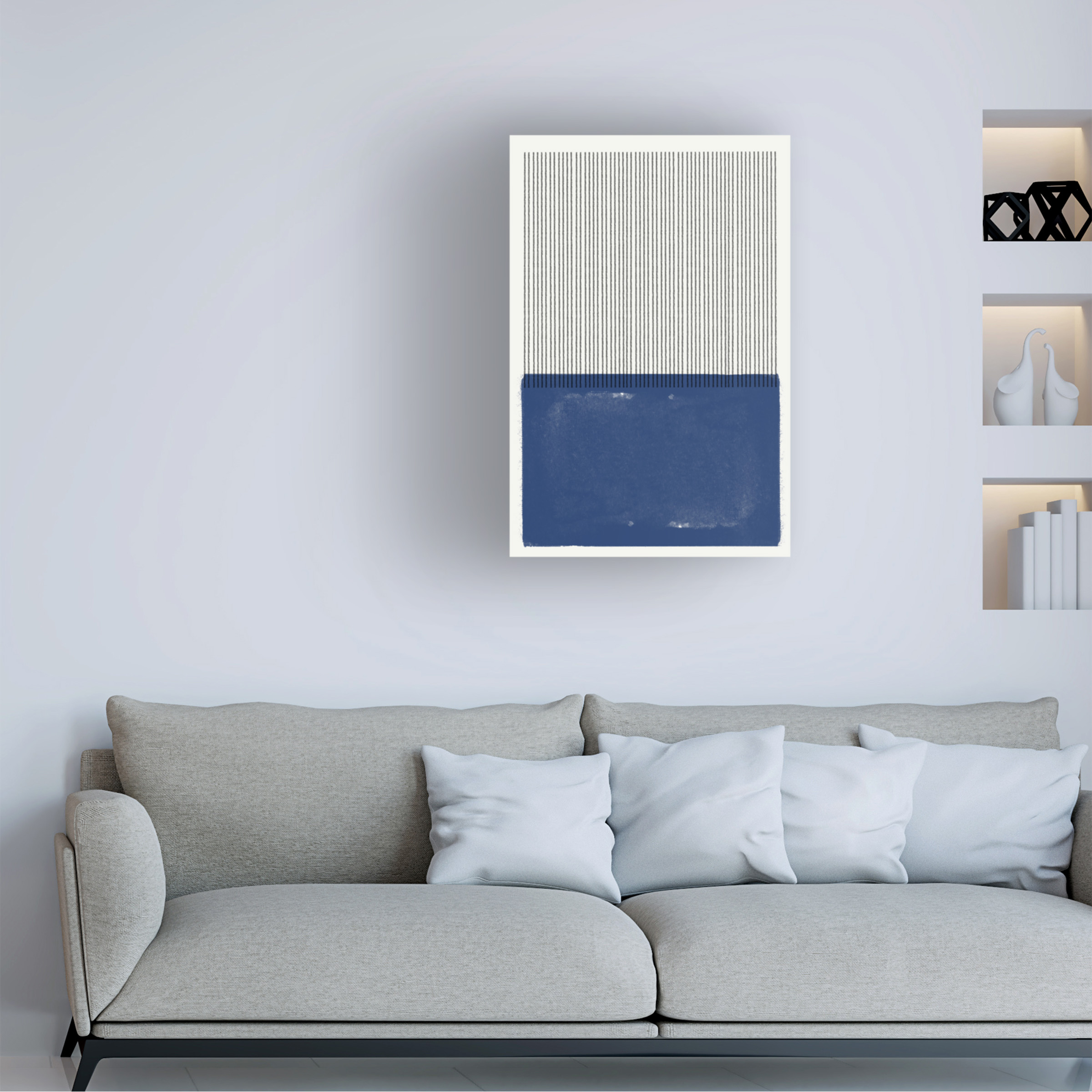 THE MIUUS STUDIO 'Modern Texture' Canvas Art