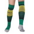 thumbnail image 1 of Calcetines de fútbol para jóvenes, duraderos, transpirables y que absorben el sudor, de color verde, para pies activos, 1 of 8