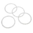 thumbnail image 3 of Bling Car Speaker Trim,  Decoration Car Door Speaker Protective Rings Rhinestone Style 4PCS  for Vehicle Modification, 3 of 8