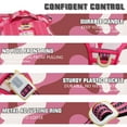 thumbnail image 3 of Auroth Dog Harness for Medium Dogs No Pull, Reflective Dog Vest with Easy Control Handle, Adjustable Pet Harness for Training Running Walking, Pink Camo, 3 of 6