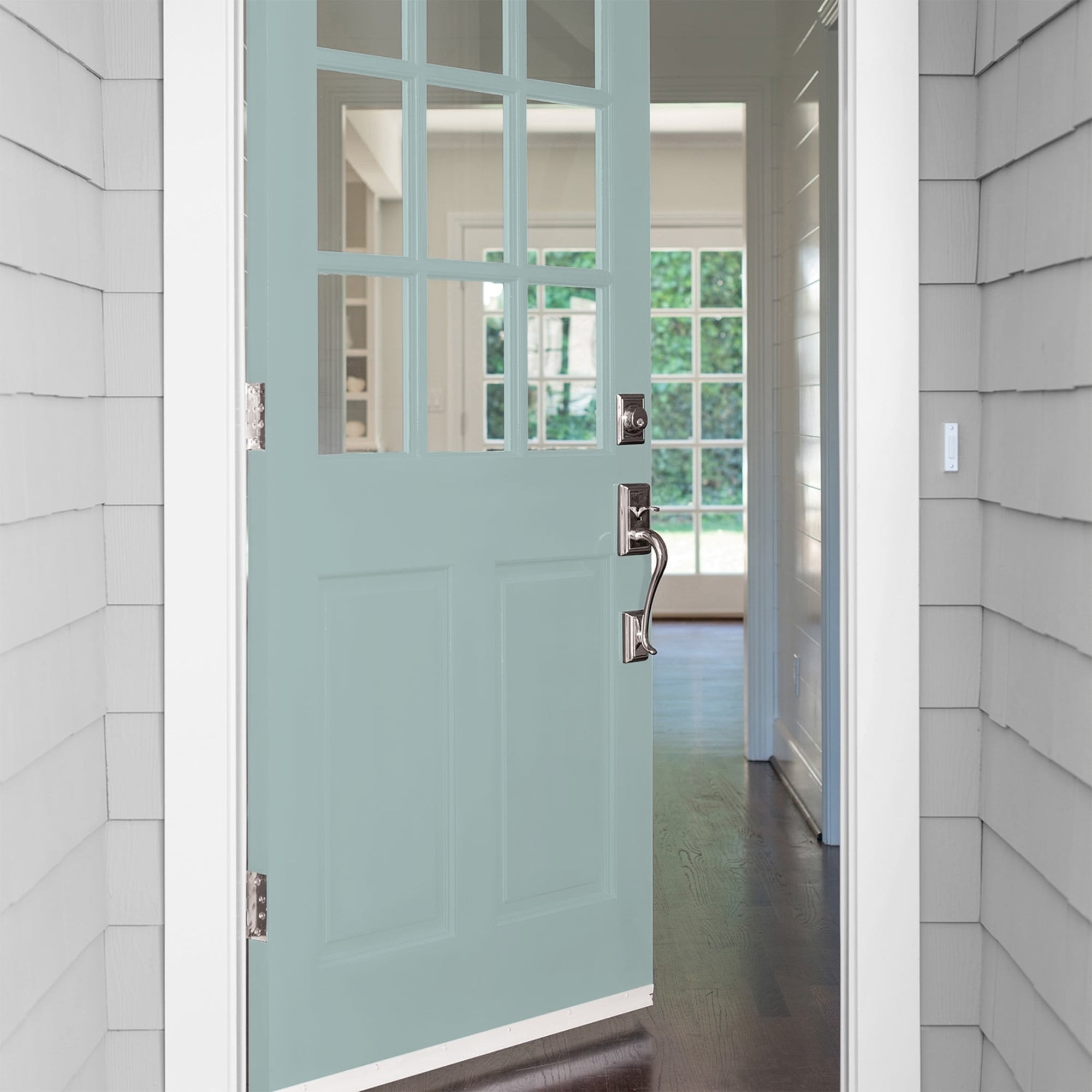 Glidden High Endurance Plus Holly Glen Semi Gloss Exterior Paint and Primer, 1 Quart