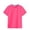 A59-Hot Pink, variant on Hessimy Girls Short Sleeve T Shirts Kids Summer Tops Cotton Crewneck Basic Tees(Red,8-9 Years)