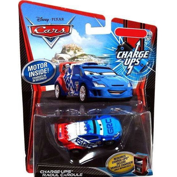 Disney Cars Charge Ups Raoul Caroule Diecast Car