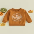 thumbnail image 2 of Bébé Garçon Halloween Sweat-Shirt Citrouille Pull Vêtements d'Automne, 2 of 7