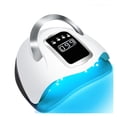 thumbnail image 1 of UV LED Lamp Portable Nail Dryer Machine Quick Dry Gel Nails Polish 132W Auto Sensor Nail Drying Lamp For Manicure ,Easy to Use, 1 of 6
