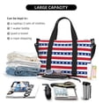 thumbnail image 4 of Travel Duffle Bag Stars And Stripes Travel Tote Bags Carry on Luggage Waterproof Weekender Bags with Top Handle Adjustable Shoulde Strap for Travel Gym, 4 of 5