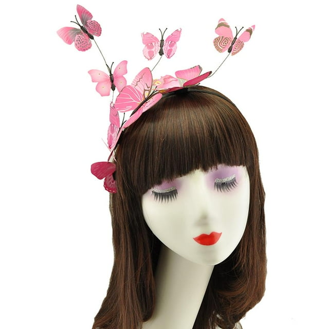 pitrice 1 Pcs Handmade Spring Headband Bridal Flower Ladies Costume Delicate Wedding Hair Accessories No.4