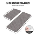 thumbnail image 2 of Yiaed Ladybugs on Black and White Striped Kitchen Rugs Sets of 2 Kitchen Mats Cushioned Anti Fatigue Kitchen Rug Tapetes Para Cocina for Sink,Laundry Room, 2 of 6