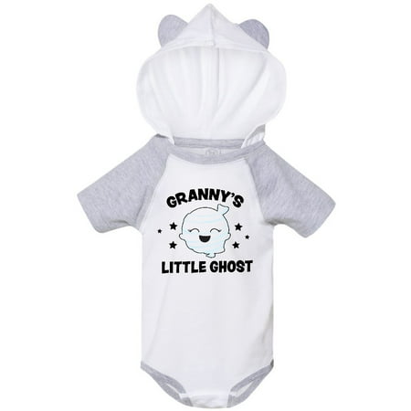 

Inktastic Cute Granny s Little Ghost with Stars Gift Baby Girl Bodysuit