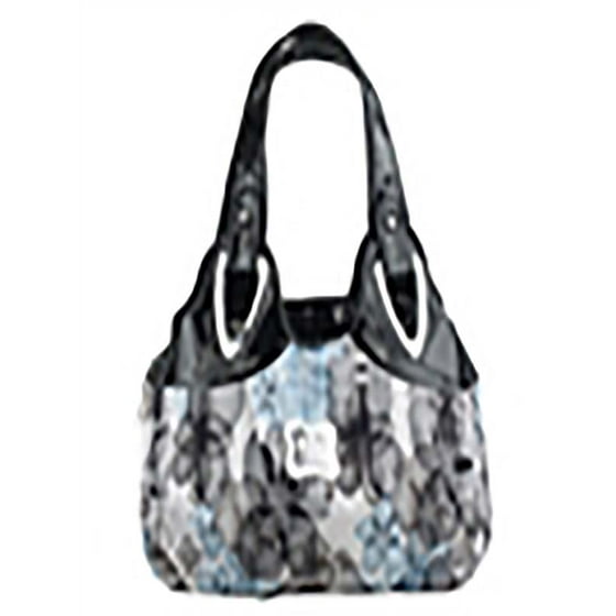 Womens Handbags Coofit Colorful Rose Flower Printed Faux Leather Handbag Tote Shoulder Bag For Women Las
