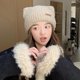thumbnail image 2 of Xihbxyly Sombrero de Pescador con Estampado de Cuadros, Gorro Cálido de Invierno, Gorro Suave y Elástico, Ligero y Plegable, Accesorio para Exteriores para Mujer, Estilo Urbano Chic, Estilo Informal,, 2 of 3