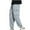 Gray, variant on Diufon Men's Casual Pants Drawstring Waist Wide Leg Outdoor Hiking Pant Trendy Athletic Trousers with Pockets