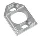 thumbnail image 1 of Pieza de actualización de chasis de montaje de motor ajustable Accesorios prácticos Aleación de aluminio Plata, 1 of 9