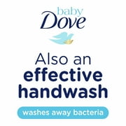 Baby Dove Sensitive Skin Care Baby Wash For Baby Bath Time Fragrance Free Moisture Fragrance Free and Hypoallergenic, Washes Away Bacteria 13 oz (Pack of 2)
