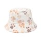 thumbnail image 1 of Sombrero de lavabo de felpa con estampado de pata a la moda para mujer, sombrero de pescador de tela de lana, sombrero para el sol Fridja nalpqowj1175, 1 of 3