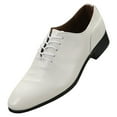 thumbnail image 1 of Heiheiup Men's Spring And Summer Korean Edition Solid Color Pointed Lace Up Business Leather Shoes, 1 of 5