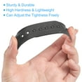 thumbnail image 3 of Unique Bargains 8 Pairs Snapback Strap Cover, 7 Holes Plastic Adjustable Hat Snap Buckle Replacement (Black), 3 of 7