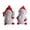 A, variant on WINDLAND Miniature Snowman Statue Tiny Resin Snowman Figurine Christmas Tree Ornament