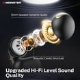 thumbnail image 2 of Auriculares inalámbricos Monster Open AC601 Bluetooth 5.4 IPX5 32H, 2 of 7