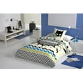thumbnail image 2 of Ensemble de housse de couette Superhero de Gouchee Home – Literie pour enfants certifiée OEKO-TEX 2 pièces avec motif réversible inspiré des bandes dessinées, 2 of 4