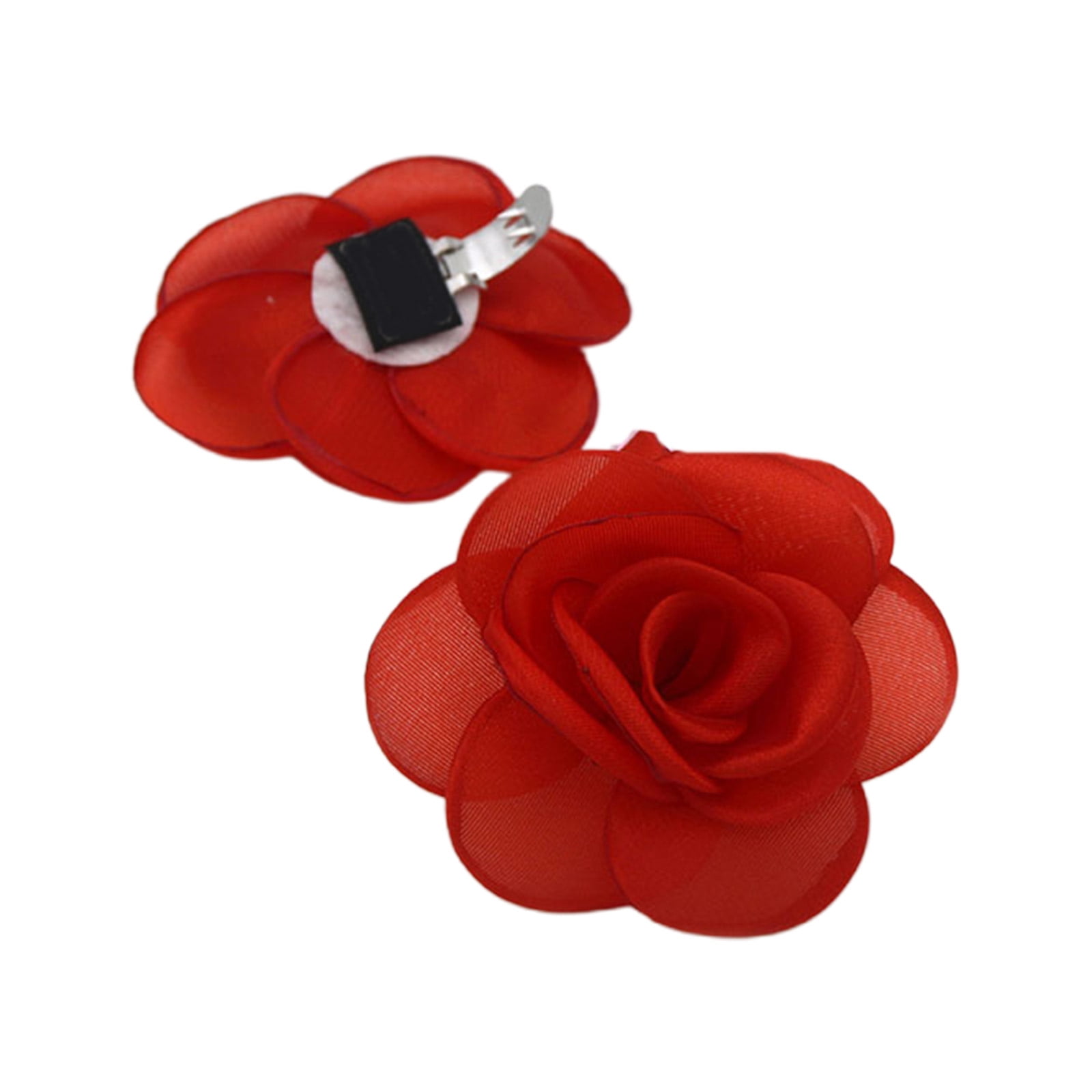Red Colorful Flower Crystal Shoe Clip – accessories4shoes