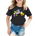 thumbnail image 5 of Girls Tshirts Packs Size 10-12 Graphic Short Sleeve Blouse Tops Pull-On Cute Back To School Shirts Girls Birthday Casual Summer Tops, 5 of 5