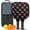 Pioneer Flower Floral-3, variant on Pickleball Paddles Set,Pioneer Flower Floral Print Pattern Fiberglass Surface Pickleball Racket Set with 2 Indoor Outdoor Pickleball Balls and Pickleball Bag,Pickle-ball Equipment