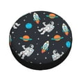 thumbnail image 3 of Easygdp Space Wheel Sun Guard, Spare Tire Cover,Universal Trailer Suv Truck Camper Travel,Easy To Install And Remove -14 Inch, 3 of 9