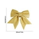 thumbnail image 3 of Lazo de Algodón Perlado Dorado Navideño | Amarillo | 20X17Cm Adorno para Árbol de Navidad Diy Colgante Caja de Regalo Accesorio, 3 of 6
