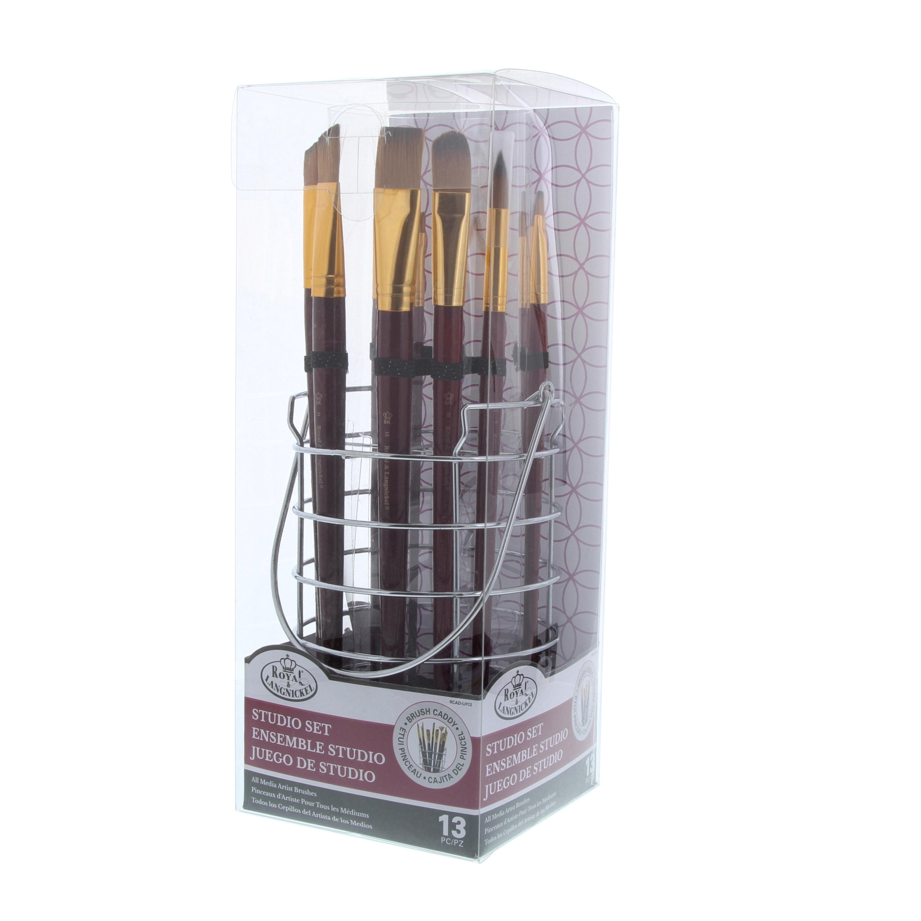 Royal Brush Artist Studio Brush Caddie Set, 12Brushes